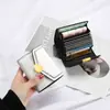 Nuevo Tarjetero para Mujer, Exquisito, Moderno, Compacto y Sencillo, Pequeño y Fresco Estilo Coreano Multifuncional con Múltiples Ranuras para Tarjetas, Monedero para Mujer