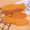Novo inverno engrossado lã-forrado palmilha de pele homens e mulheres desodorante suor-absorvente lã pelúcia espessado algodão palmilha atacado