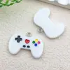 Accesorios para Joyería DIY de Venta Caliente Transfronteriza Resina Coloridos Mango de Consola de Juegos Pendientes Llavero Colgante para Bolso Encanto