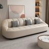 Sala de Estar de Apartamento Pequeño Sofá Nuevo Moderno Minimalista Hogar Apartamento Alquiler Hotel Oficina Lujo Ligero Fila Recta Recepción