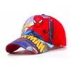 Atacado Transfronteiriço Amazon Chapéu Infantil Desenho Animado Homem-Aranha Boné de Baseball para Meninos Verão Novo Chapéu de Sol