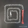 Corrente de Ferro Galvanizado Corrente Plana Mordida Coleira para Cão Pet Cão Grande ao Ar Livre Cão Forte ao Ar Livre Pastor Alemão