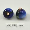 Botões de resina coloridos em formato de maçã para camisas, cardigãs, coletes, cheongsams, roupas tradicionais chinesas e Hanfu, atacado
