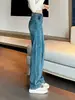 Jeans Rectos para Mujer 2026 Verano Nuevo Estilo Petite Moda Versátil Sueltos Adelgazantes Estrechos Pantalones Casuales