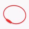 1.5*150mm Anillo de Acero Pintado de Colores Material para Bolsas Llavero Accesorios para Joyería DIY Cuerda para Llaves