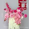 Decoración de Boda DIY de Mariposa de Malla de Ensueño Fondo para Fotos de la Novia Traje Popular de Mariposas Artificiales para Boda