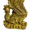 Adornos de Fénix de Cobre Adornos de Dragón y Fénix Mascota Huang Hanfeng Chengxiang Dragón y Fénix Manualidades para Decoración del Hogar