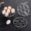 Suporte Isolado para Cozinhar Ovos no Vapor Feito de Aço Inoxidável 304, Multifuncional, Elevado, com Suporte Interno Espessado para Cozinhar Ovos no Vapor