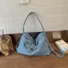 Bolsa de Mezclilla Shuai Mi Home para Mujer, Gran Capacidad, Nueva Moda Verano 2026, Bolso Cruzado Casual de Moda, Bolso de Hombro para Viajar