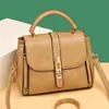 Bolsa Feminina 2023 Nova Moda Vintage Bolsa de Ombro Couro Macio Mão de Meia-Idade Bolsa Crossbody Bolsa Feminina Atacado Moderno