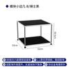 Gabinete Modular Usado Aparador de Acero Inoxidable Fábrica Ins Gabinete de TV Minimalista Moderno Arcón