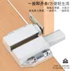 Amortiguador de Rebote de Aleación de Zinc de Doble Cabezal Engrosado para Puertas de Gabinete, Amortiguador Magnético, Amortiguador de Rebote de Perla de Empuje Invisible, Tope de Puerta Autoelástico