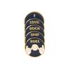 Broche de música europea y americana con diseño geométrico de ensueño y auriculares, accesorio para ropa, bolso, alfiler para cuello, insignia.