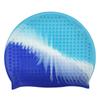 Touca de Silicone Sc200 Tuojian para Natação, Touca de Natação Confortável e Altamente Elástica, Touca com Bolhas Antiderrapante, Fornecimento Direto de Touca de Natação para Homens e Mulheres