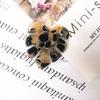 Accesorios para pendientes con forma de hoja de ácido acético Accesorios para tocados DIY