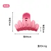 Pinza Pequeña para Cabello con Pinza de Garra Mate Color Concha de Dopamina Soporte para Cola de Caballo Artefacto Pinza para Moño Pinza Elegante para el Cabello para Mujeres Pinza para el Cabello Accesorios para el Cabello