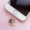 Plug de Poeira para Celular Menina Acrílica Novo Estilo Anjo Pingente de Carro Acrílico Simples Africano
