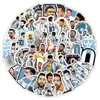 53 nuevas pegatinas de graffiti de la estrella Messi pegatinas creativas personalizadas para decoración de teléfono móvil, patineta, armario al por mayor