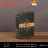 Caixa de Preparo de Bife Livro Mágico para Restaurantes Populares, Livro Falso de Madeira, Modelo de Livro Artificial, Prato de Jantar, Decoração de Mesa