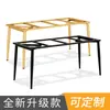 Suporte de Pé de Mesa Retangular Placa de Rocha de Mármore Pé de Apoio para Mesa de Jantar Metal Luxo Leve Restaurante Prateleira de Mesa Simples