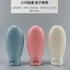 Botella Dosificadora de Viaje, Botella Suave de Apriete para Loción de Viaje, Gel de Ducha Cosmético, Champú, Juego de Botellas Vacías Portátiles