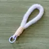 Lanyard de Muñeco de Peluche Colorido para Teléfono, Correa Corta para Muñeca, Llavero para Funda de Teléfono, Correa Antiperdida, Accesorio para Bolso