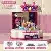Máquina de captura de muñecos de dinosaurios transfronterizos, juguete para niños, máquina de clip de muñecos, máquina de gashapon, máquina de muñecas de cumpleaños para niños y niñas, juguete