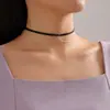 Collar de cadena con borlas de cuero de doble capa, joyería de moda transfronteriza, collar de moda europeo y americano, joyería al por mayor