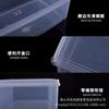 Refrigerador Caja Especial para Conservar Alimentos Grado Alimenticio Refrigerada Rectangular de Plástico Sellada Caja de Almacenamiento Transparente con Tapa Comercial