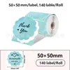 Papel Térmico con Gradiente de Color Ciclo Multicolor Adecuado para Papel de Etiqueta Térmica Jingchen B3S, Detong P1, Puchu Aq00