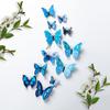 Borboleta Estéreo 3D Criativa Adesivos de Parede Decoração de Parede Artificial de Alta Qualidade Camada Única DIY Acessórios para Casa Decorações de PVC
