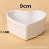 Tazón de Cerámica para Pudín Taza de Postre Tazón para Hornear Tazón para Mantener la Temperatura Grabado Vajilla de Porcelana Plato Mesa Amazon