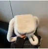 Bolsas de Peluche Transfronterizas para Mujer 2026 Nueva Moda Versátiles Bolsas Peludas Alto Valor Casual para el Trabajo Bolso Cruzado Simple