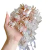 Corona de Flores de Princesa Estilo Bosque para Niños, Diadema de Flores Super Hada para Niña de las Flores de Boda, Exquisita Diadema Pasador para Niñas