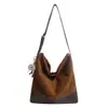 Bolsa feminina de grande capacidade 2026 nova moda tendência retrô bolsa de ombro para o dia a dia estampa de leopardo bolsa tote transversal