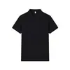 Camisa Polo de Poliéster Spandex con Fibra de Hielo 210g Verano Transpirable Fresca de Manga Corta Ropa de Trabajo Corporativa Personalizada al por Mayor