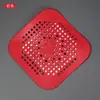 Tapete Quadrado de Silicone Desodorante Ralo de Chão Vaso Sanitário Desodorante Anti-Odor Plugue Cobertura de Ralo de Chão para Banheiro Desodorante para Esgoto