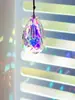 Colgante Aéreo de Luz y Sombra de Gota de Agua Multicolor Ligeramente Defectuoso Atrapasol Colgante Colgante de Prisma Arcoíris Habitación de Niños
