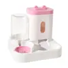 Novo Alimentador Automático para Gatos, Tigela para Cachorros, Tigela para Animais de Estimação, Bacia para Gatos, Dispensador de Água Dois em Um, Tigela para Gatos, Suprimentos para Animais de Estimação, Transfronteiriço