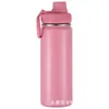 Nueva Olla Espacial de Acero Inoxidable 304 Doble Capa 18oz Taza de Agua de Gran Capacidad Portátil para Exteriores Taza Deportiva con Aislamiento Frío