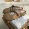 Mules Versátiles sin Cordones con Falda, Ropa Exterior para Mujer, Novedad Verano 2026 Moda Francesa Zapatos de Media Suela Suave
