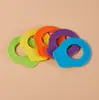 Nuevas Pegatinas con Logo de Venta Caliente Transfronteriza, Identificadores de Bebidas, Logos Distintivos para Fiestas de Viaje, Anillos Marcadores para Botellas en Stock