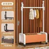 Perchero de pie con ruedas con forma de cactus para el hogar, un perchero elegante y portátil para la sala de estar o el dormitorio, un simple perchero de pie para almacenamiento de ropa