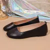 Zapatos de mujer transfronterizos de talla grande para comercio exterior 2026, zapatos planos profesionales de suela blanda para mujer, mocasines cómodos sin cordones, zapatos casuales