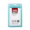 Youhe 6614 6613 Material PP Esmerilado Transparente Impermeable Porta Tarjetas Porta Credencial de Identificación de Estudiante Porta Insignia de Exhibición Insignia de Trabajo