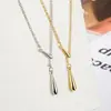 Colar de Gota d'Água Ins para Mulheres, Estilo Coreano da Moda, Simples e Elegante, Escolhas de Influenciadores, Colar Minimalista para Clavícula, Novo Modelo 2023