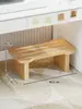 Apoio para os pés para escritório, apoio para os pés para estação de trabalho, apoio para os pés para evitar cruzar as pernas, apoio para os pés sob a mesa, banquinho baixo
