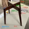 Patas de Mesa de Madera de Haya, Patas de Silla, Pies de Madera, Patas Redondas, Macetero de Madera Maciza