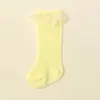 Calcetines de Princesa para Niñas, Calcetines de Verano Finos para Pantorrilla, Calcetines Infantiles Transpirables de Malla, Borde de Encaje, No Aprietan en los Pies, Cpsia