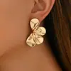 Moda Transfronteriza Europea y Americana Estilo Ol Commuter Flor Pendientes para Mujer Flor de Cinco Pétalos Personalizada Pendientes de Diseño Elegante Joyería